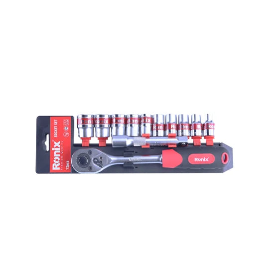 Ronix Hand Tools Model Rh-2643 1/2′′ Key Set 12 PCS Socket Set