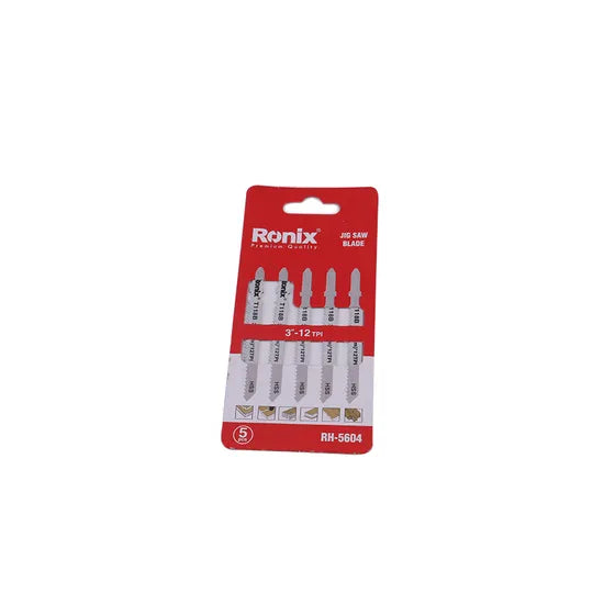 Ronix New Tool Rh-5604 T Shape Blade Set for Jig Saw for Steel and Wood Drilling
