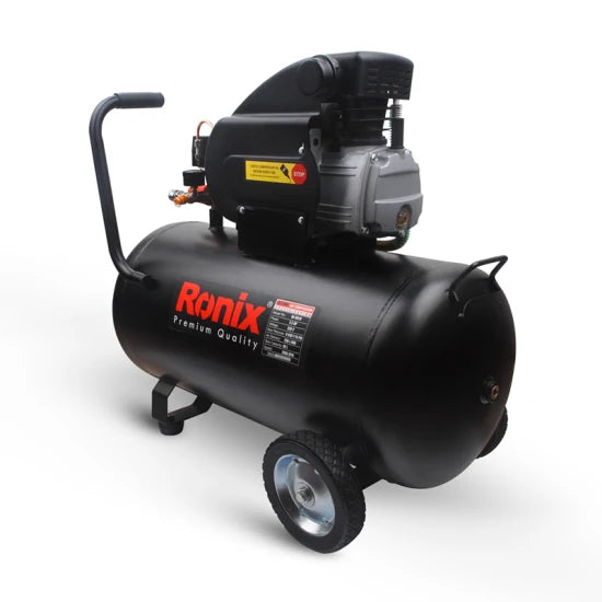 Ronix RC-8010 80L Portable Air Compressor 2.5HP Oil Less Silent Type Heavy Duty Professional Power Tools Air Compressor