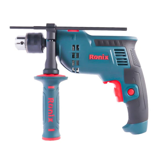 Ronix RS-0006 220-240V Electric Drill Tool Set Toolbox Storage for Homeowner DIY Handyman 52 Piece Impact Drill Kits