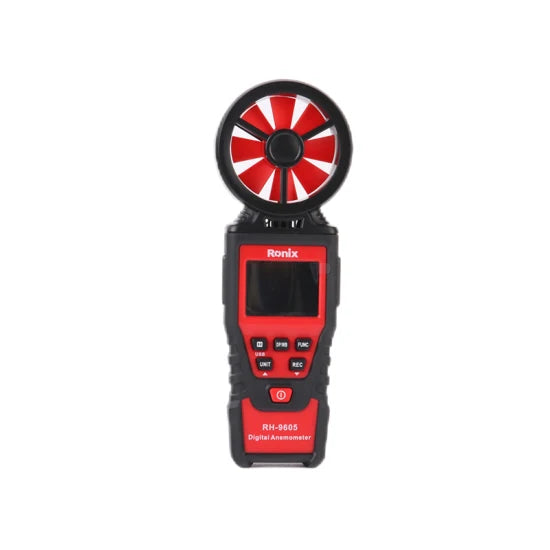 Ronix Rh-9605 New Product Digital Anemometer Air Flow Meter Wind Speed Measuring Device Wind Speed and Direction Sensor