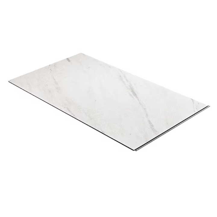 STAINMASTER (Sample) Tuscana Marble Waterproof Marble-Look Interlocking Vinyl Tile, 11.94-in x 8-in, 12-mil Wear Layer