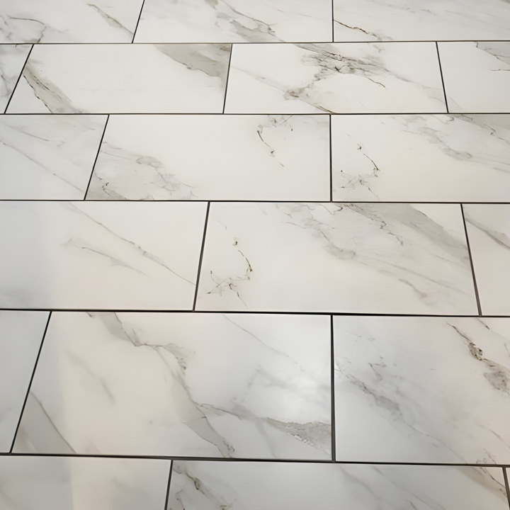 Sanden Calacatta Gold Marble Matte 12 in. x 24 in. Glazed Porcelain Floor and Wall Tile (15.6 sq. ft./Case)