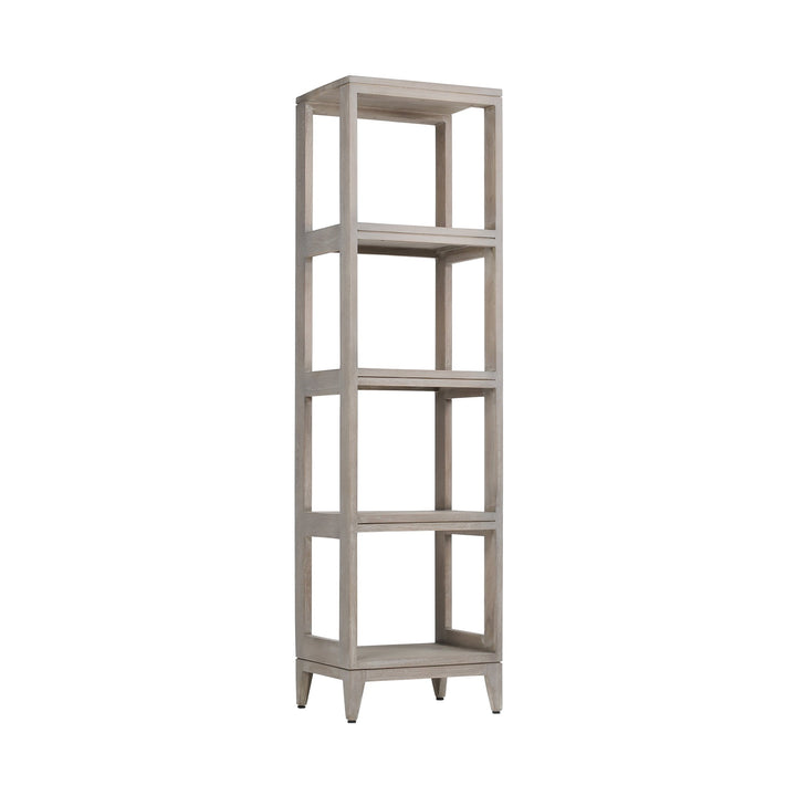 Avanity Teak 16"W x 13"D x 60"H Gray Linen Cabinet