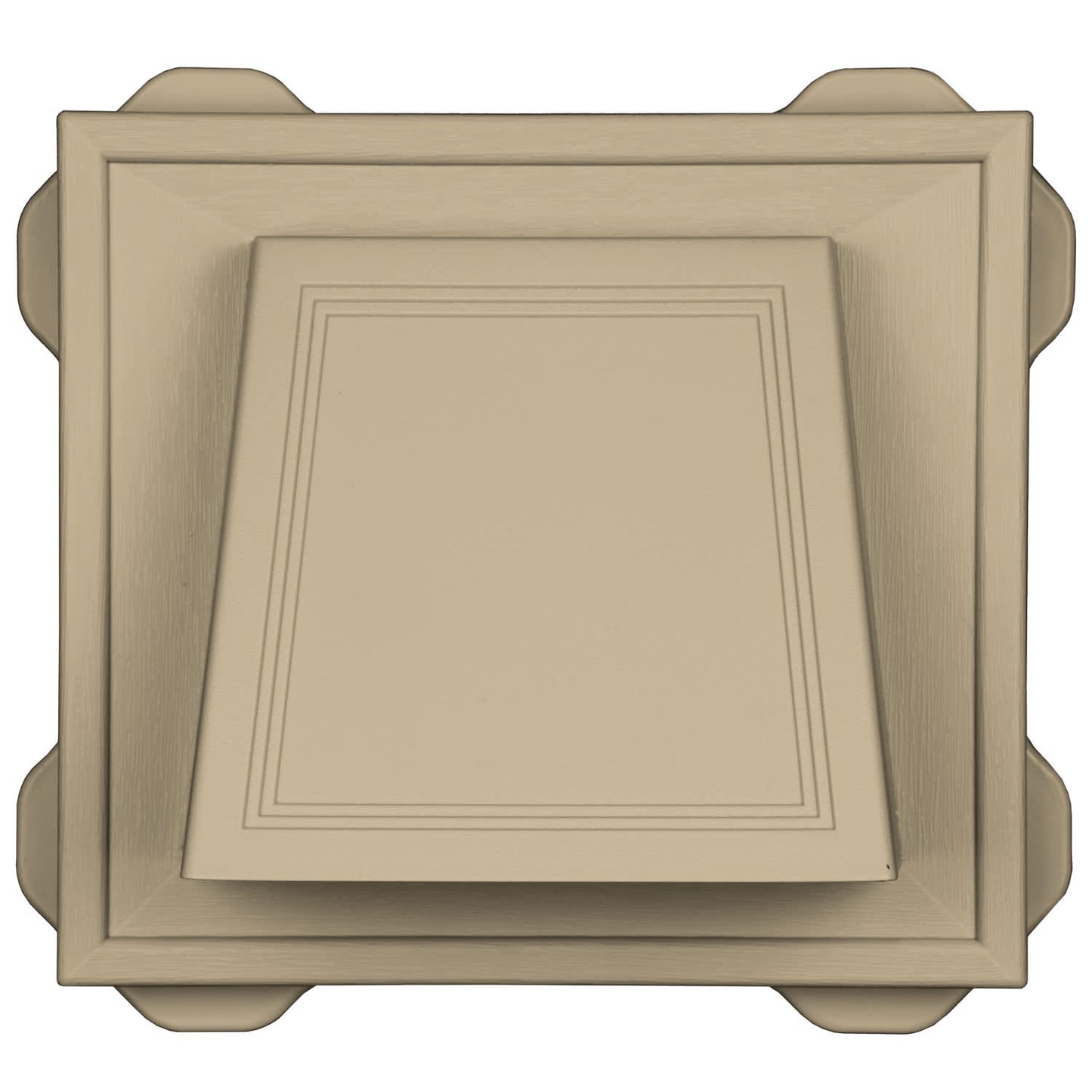 TopShield Insulated Hooded Vent 013 Light Almond 4"