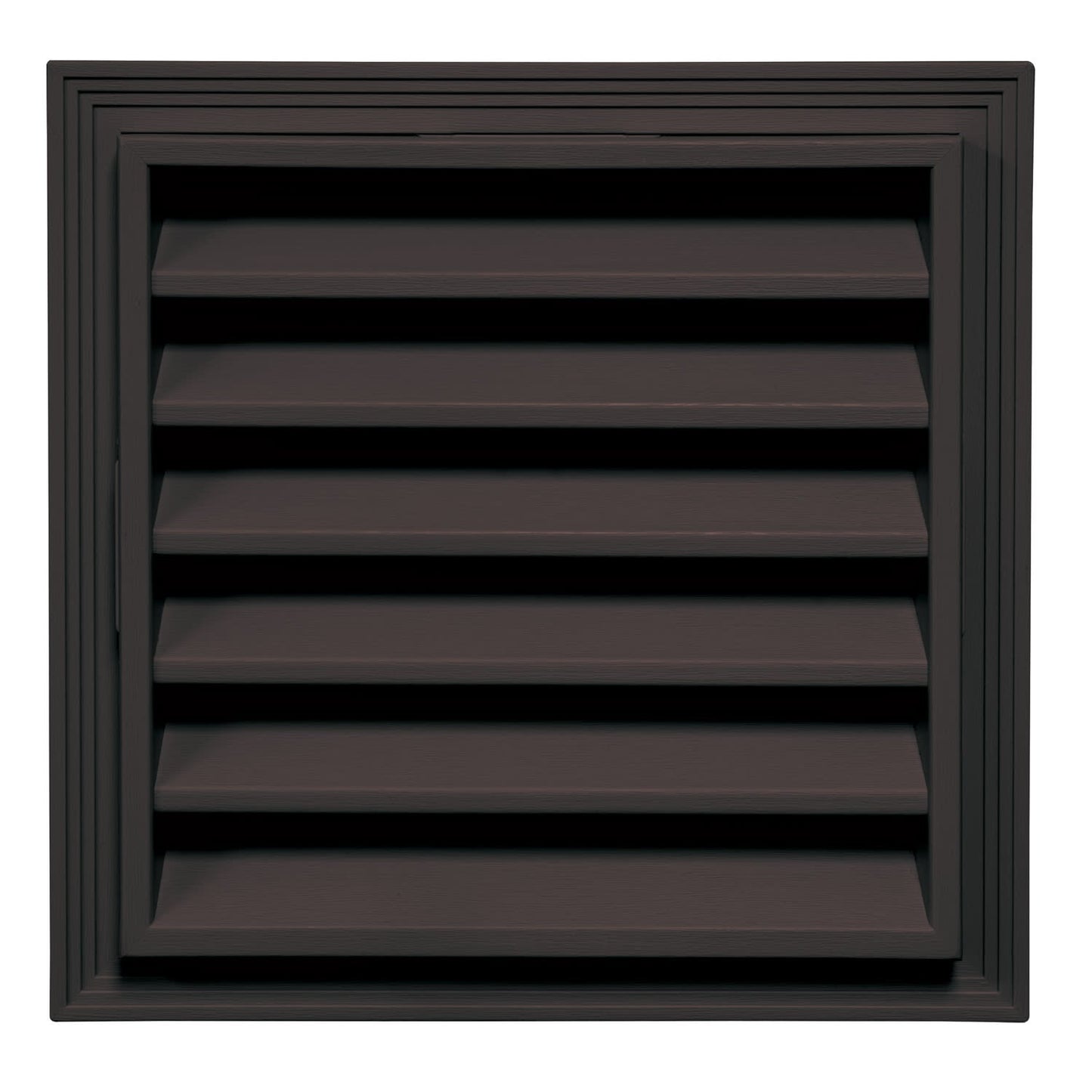TopShield Vinyl Square Gable Vent 010 Musket Brown