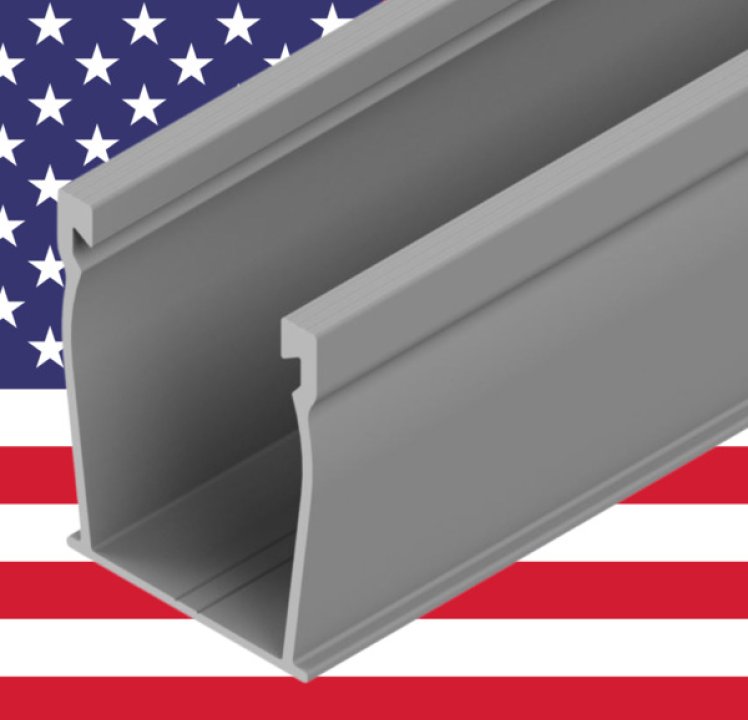 SnapNrack UR-45 USA Rail Mill 172"