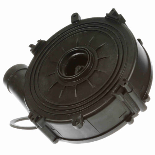 Fasco A067 inducer motor - label view (Type: Shaded Pole; Voltage: 115V)