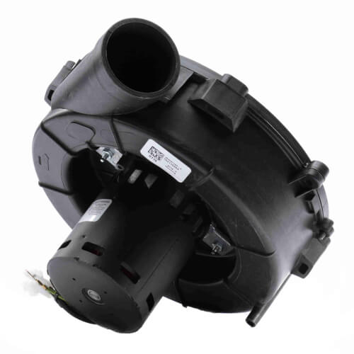 Fasco A163 inducer motor - side view (Type: Shaded Pole; Voltage: 115V)