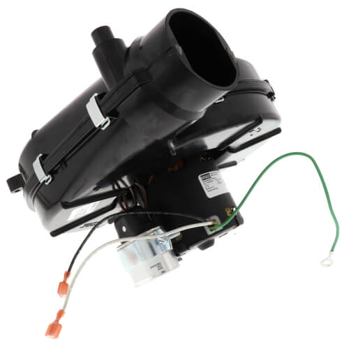 Fasco A171 blower motor - side view (Type: Permanent Split Capacitor; Voltage: 115V)