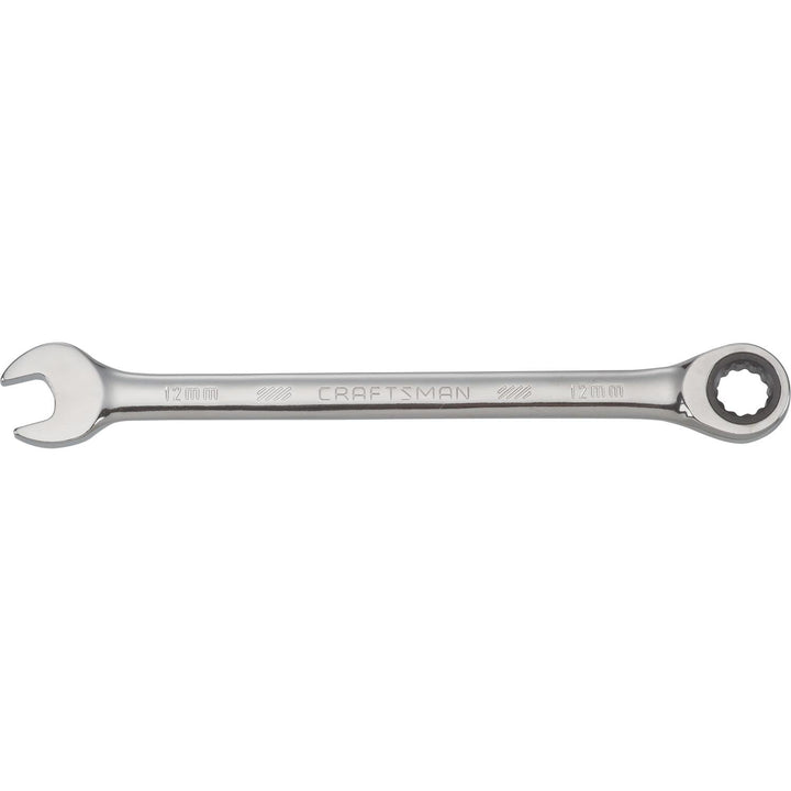 Craftsman 12 mm 12 Point Metric Ratcheting Wrench, 7.8 in. Length