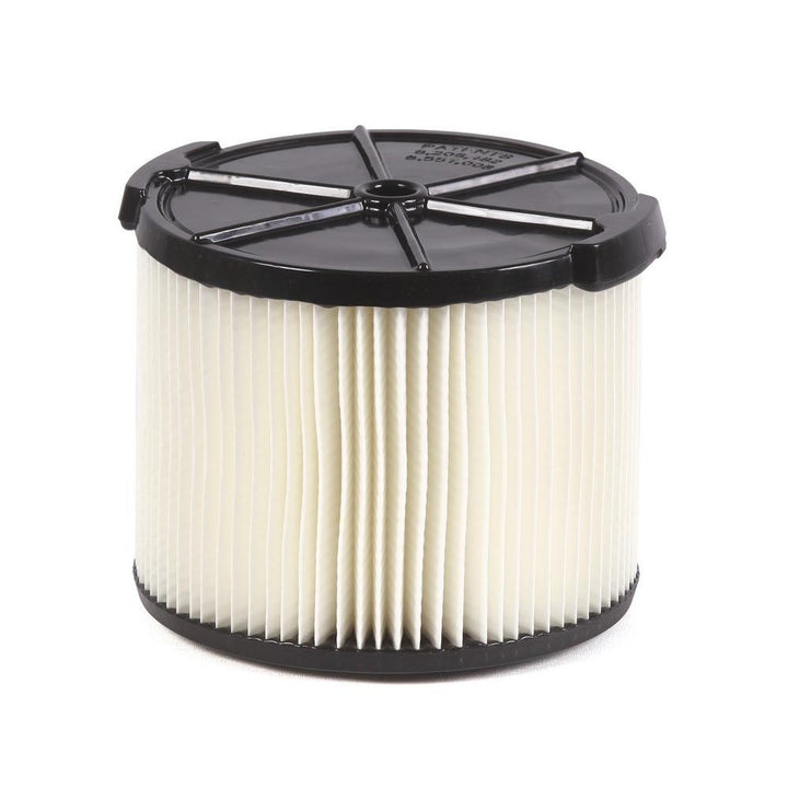 1-Layer Standard Pleated Paper Filter for 3 to 4.5 Gal. RIDGID Wet/Dry Shop Vacuums - Super Arbor