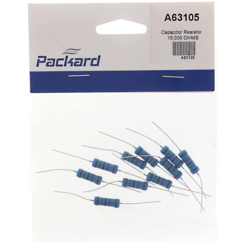 Packard A63105 capacitor - side view (Type: Accessory; Product Type: Capacitor)