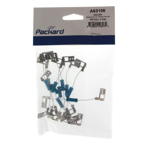 Packard A63106 capacitor - side view (Type: Accessory; Product Type: Capacitor)