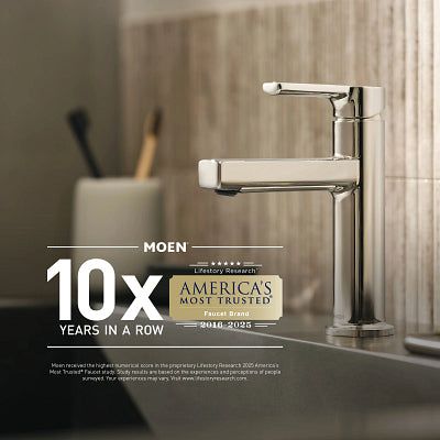 Moen Eva 24-in Brushed Nickel Wall Mount (ADA Compliant) Grab Bar
