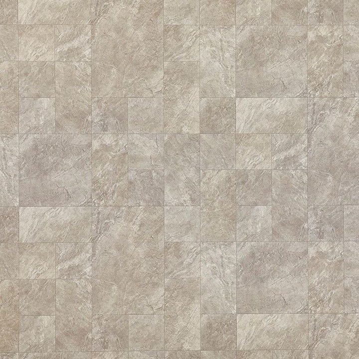 Style Selections (Sample) Sample Wexford Slate Waterproof Stone Look Glue Down Sheet Vinyl