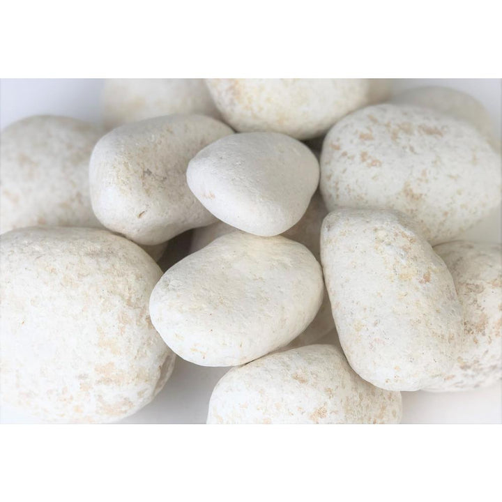 Rain Forest 5 in. to 8 in., 2200 lb. Caribbean Beach Pebbles Super Sack - Super Arbor