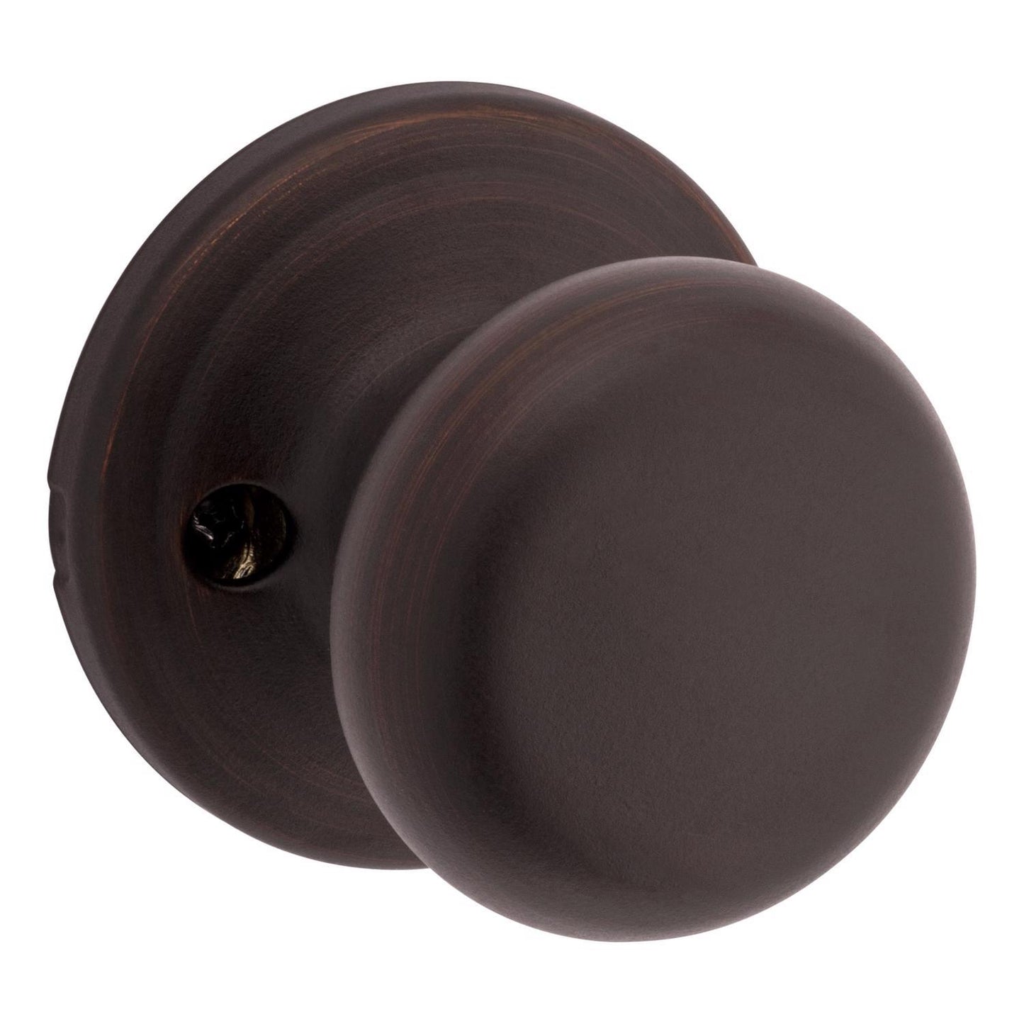 Kwikset Juno Venetian Bronze Dummy Knob – Right or Left Handed