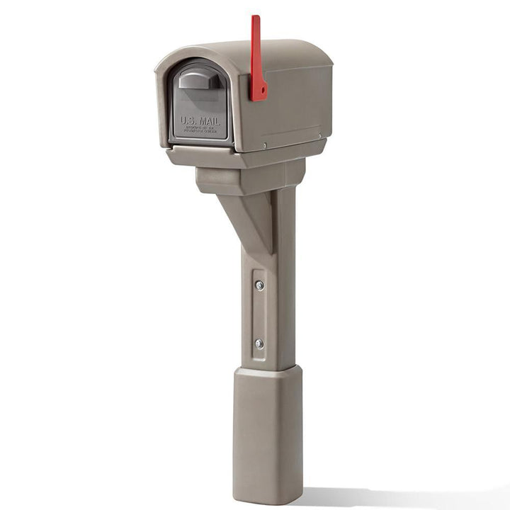 MailMaster Express Post Mount Mailbox - Mocha - Super Arbor