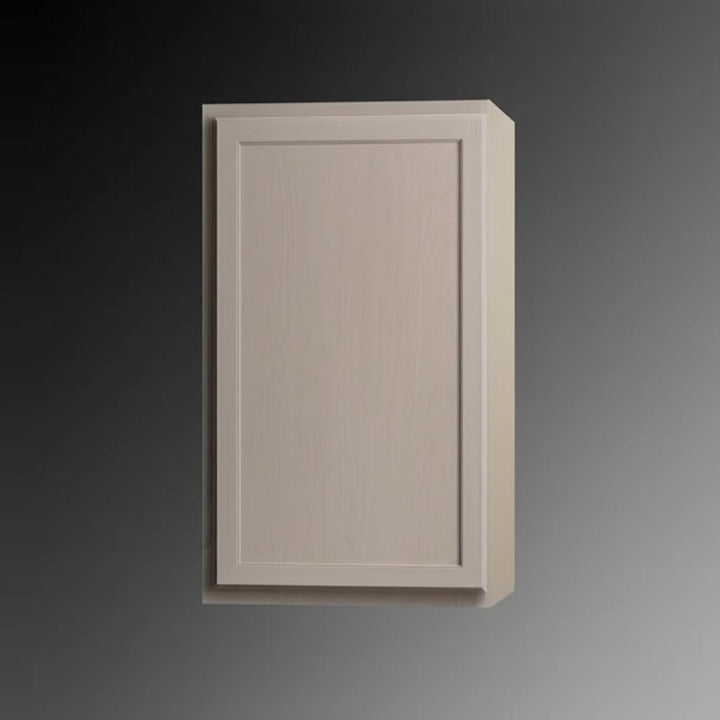 Hampton Bay 21 in. W x 12 in. D x 36 in. H Assembled Wall Kitchen Cabinet in Unfinished with Recessed Panel