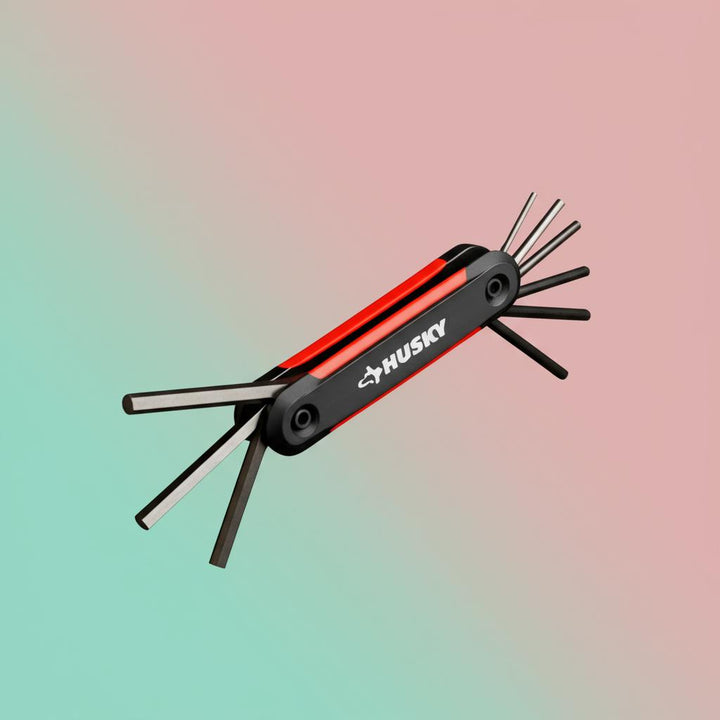 Husky SAE Folding Hex Key Set (9-Piece)