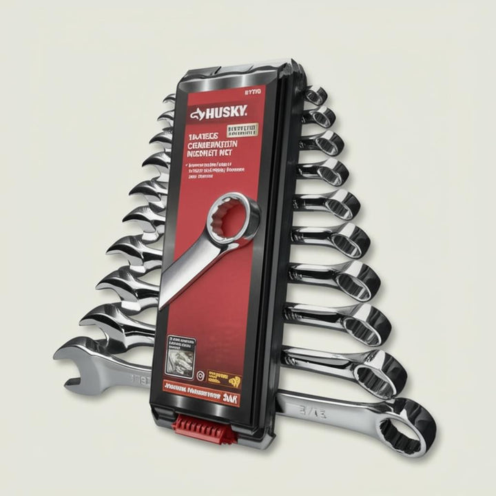 Husky SAE Combination Wrench Set (10-Piece)