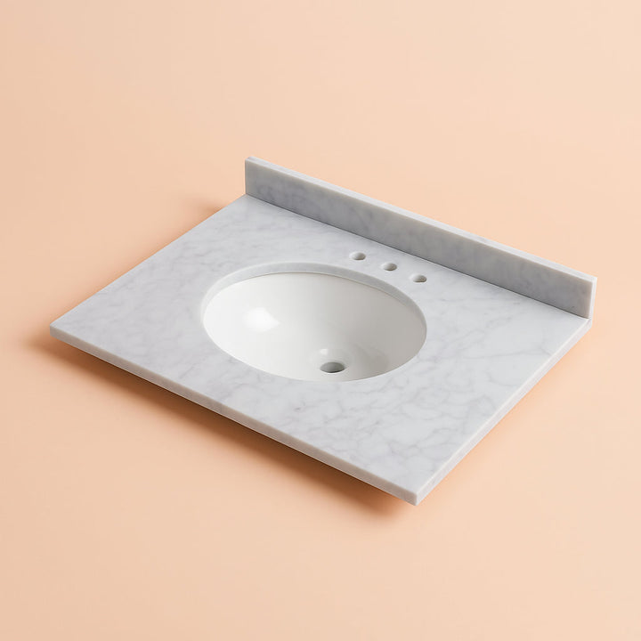 Home Decorators Collection 49-inch Carrera Vanity Top with Oval Sink