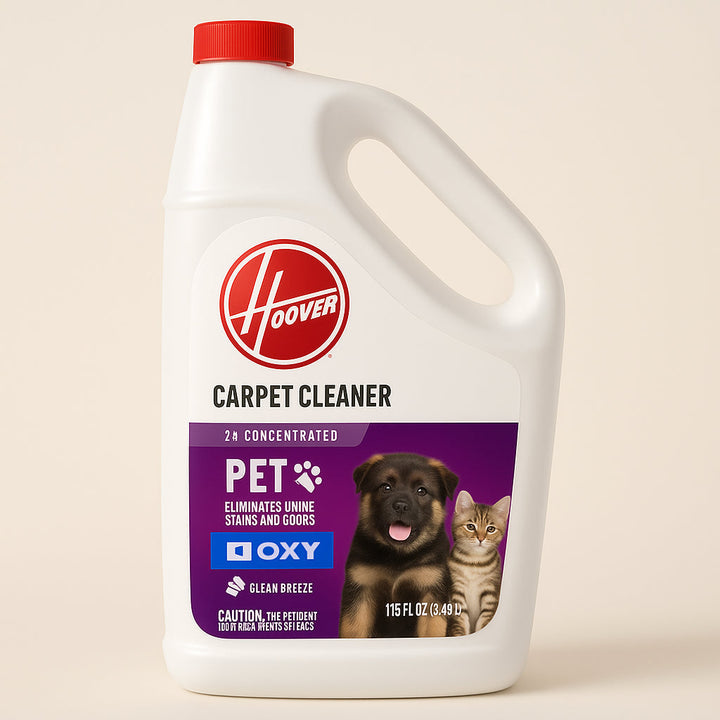 HOOVER Oxy Pet 116oz Carpet Cleaner Solution - Ocean Breeze Scent, Pet Stain & Odor Eliminator