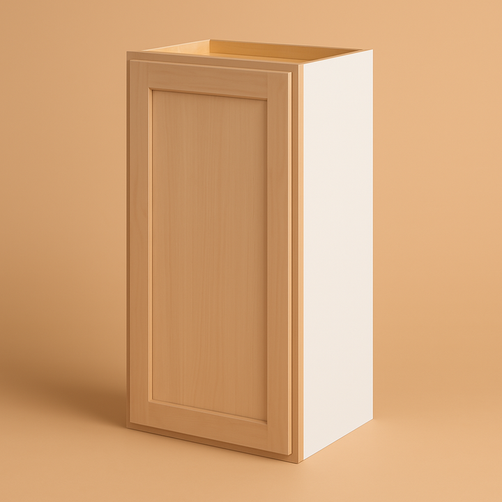 Hampton Bay 15 in. W x 12 in. D x 30 in. H Ready to Assemble Wall Kitchen Cabinet with CLICKREADY Technology - Unfinished
