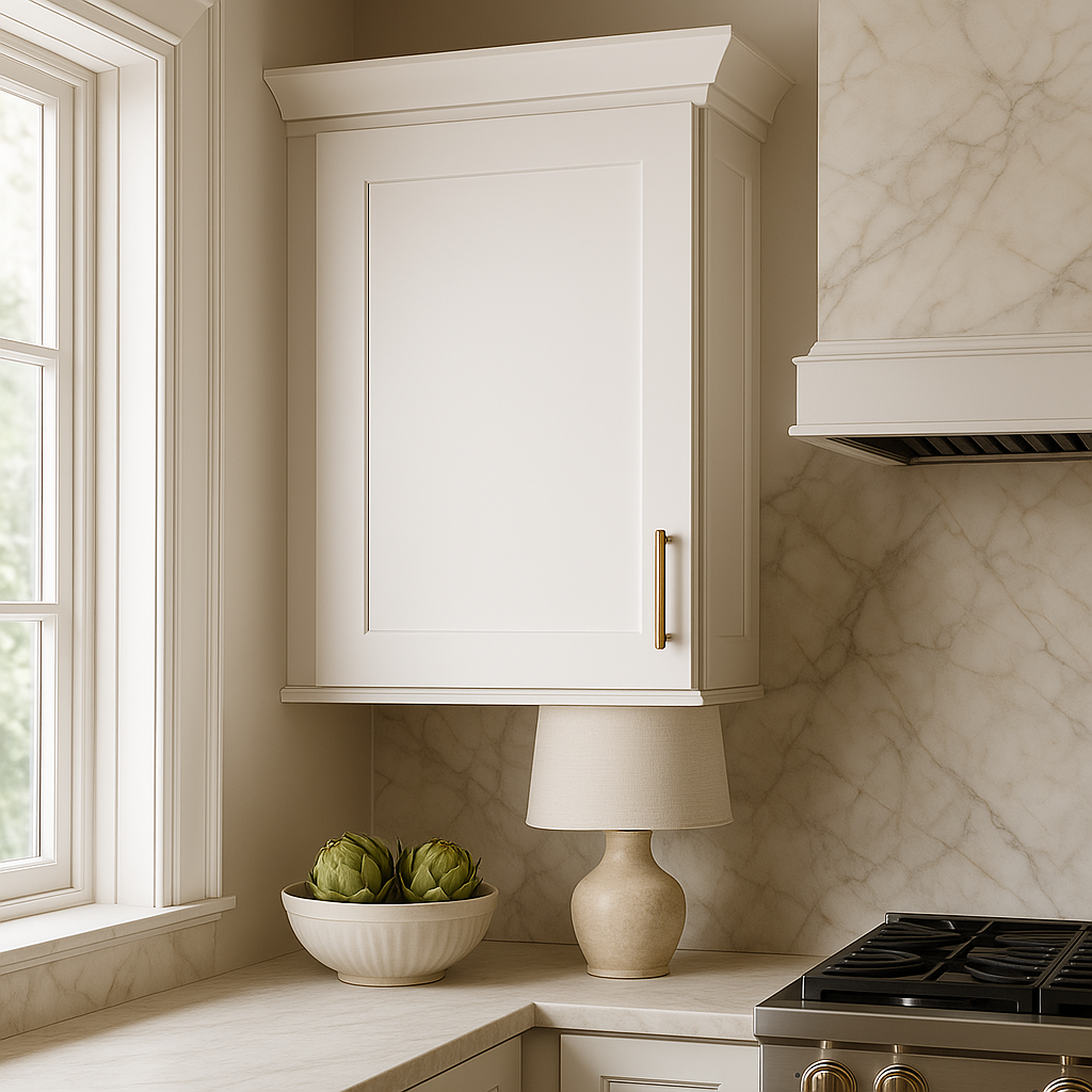 MILL'S PRIDE Richmond Verona White Plywood Shaker Wall Kitchen Cabinet, 15 in W x 12 in D x 30 in H, Ready to Assemble with Soft Close