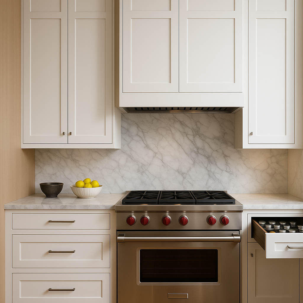 MILL'S PRIDE Richmond Verona White Plywood Shaker Wall Kitchen Cabinet - 12 in W x 12 in D x 36 in H