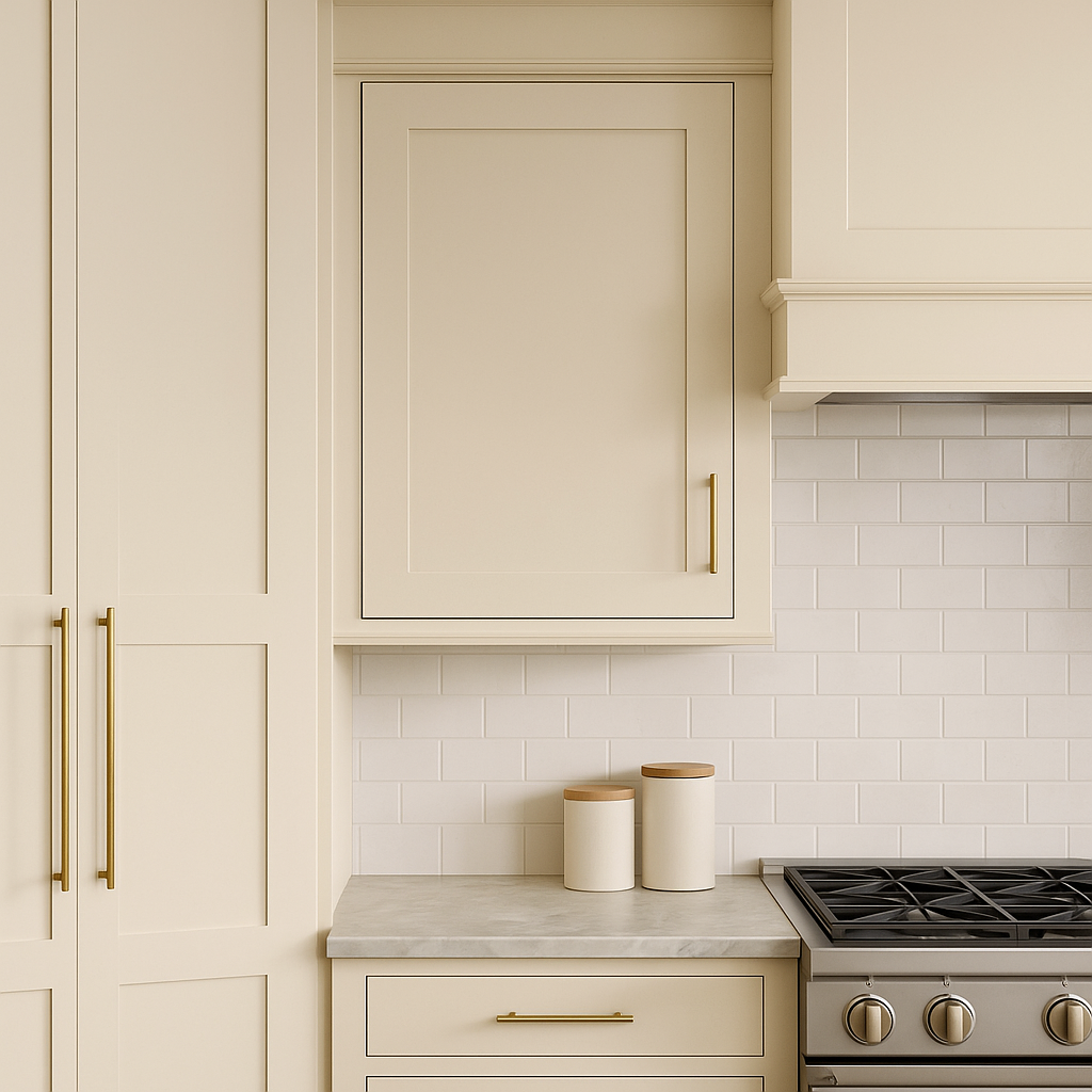 Hampton Bay Avondale Shaker Wall Kitchen Cabinet, 24 in. W x 12 in. D x 36 in. H, Antique White