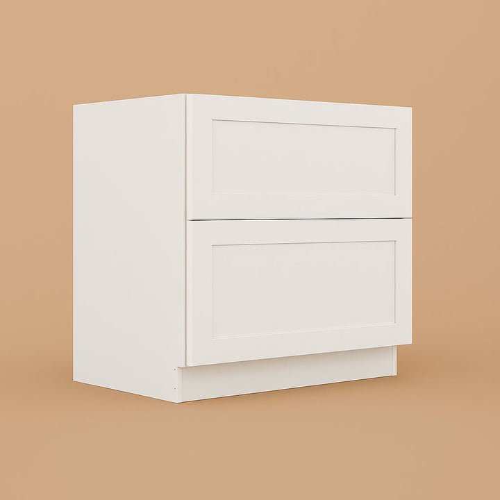 HOMLUX Ready to Assemble Drawer Base Kitchen Cabinet in Shaker White