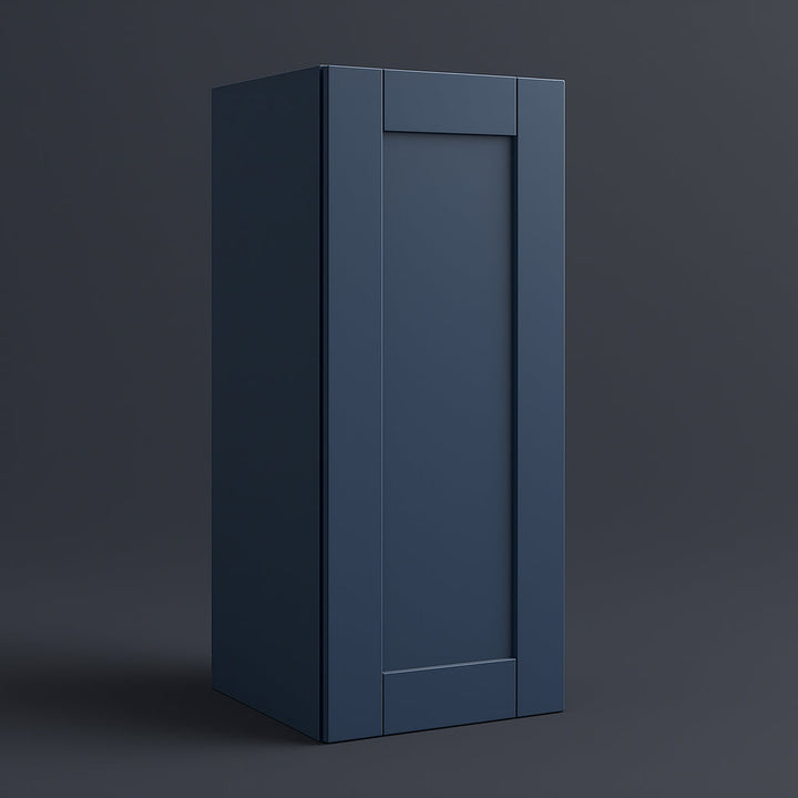 MILL'S PRIDE Valencia Blue Shaker Wall Kitchen Cabinet - Ready to Assemble