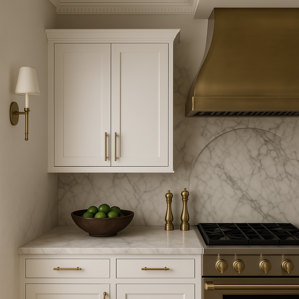 MILL'S PRIDE Richmond Verona White Shaker Wall Kitchen Cabinet - 24 in W x 12 in D x 36 in H