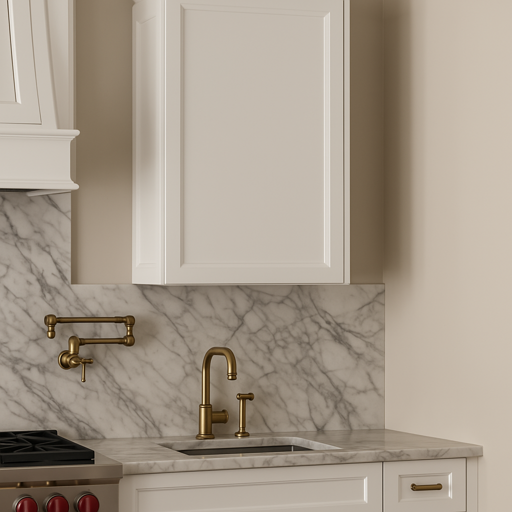 PELHAM & WHITE Keyport Shaker 24" Wall Kitchen Cabinet in White
