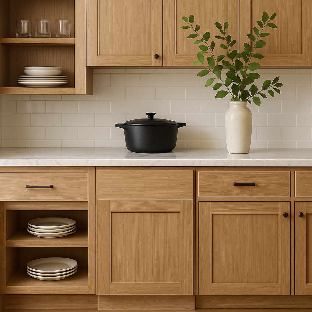 Hampton Bay Avondale 18-inch White Oak Shaker Base Kitchen Cabinet