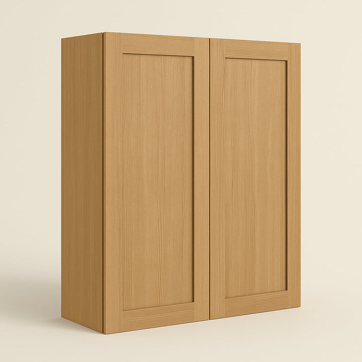Hampton Bay Avondale White Oak Shaker Wall Kitchen Cabinet, 30x12x36 in.