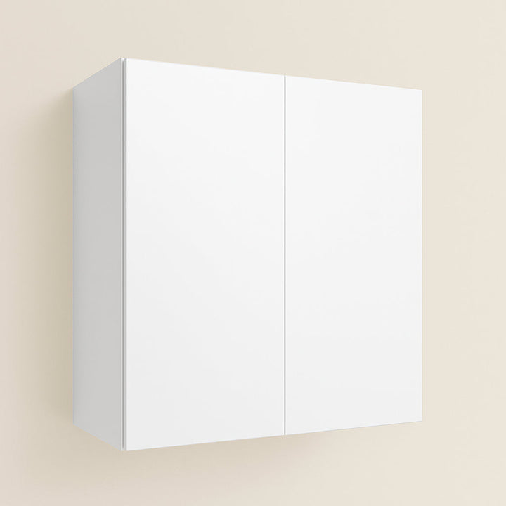 Cambridge Radiance Ready-to-Assemble Slab Wall Kitchen Cabinet in White Gloss