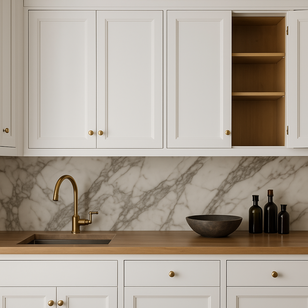 PELHAM & WHITE Keyport Shaker Wall Kitchen Cabinet, 36 in. W x 12 in. D x 30 in. H, White