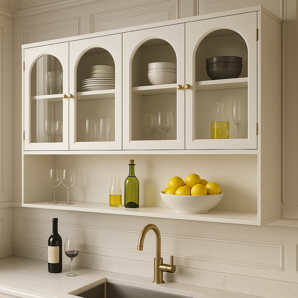 Unbranded 47 in. Wall Storage Cabinet, White, Ready to Assemble