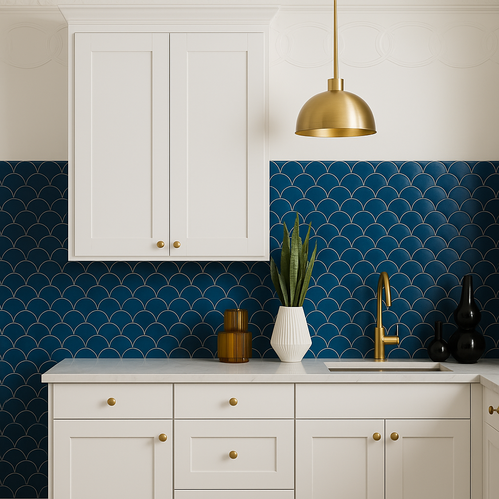 MILL'S PRIDE Richmond Verona White Shaker Wall Kitchen Cabinet - 36" W x 12" D x 42" H