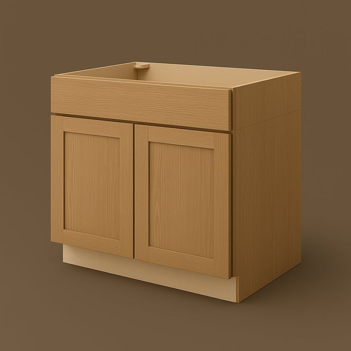 Hampton Bay Avondale 36" White Oak Shaker Sink Base Cabinet