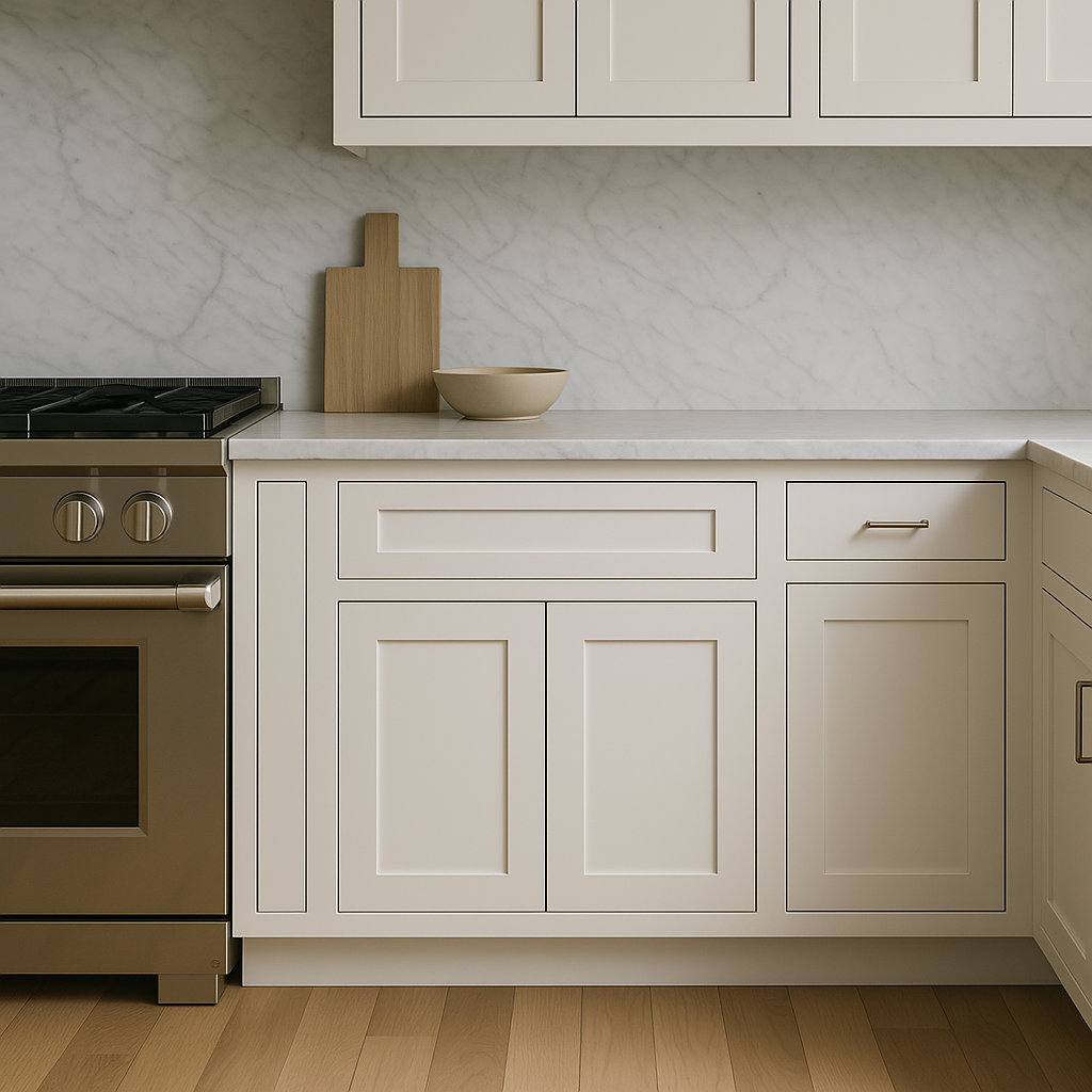 WOWOW 30-inch White Kitchen Cabinet with Drawer - Ready to Assemble