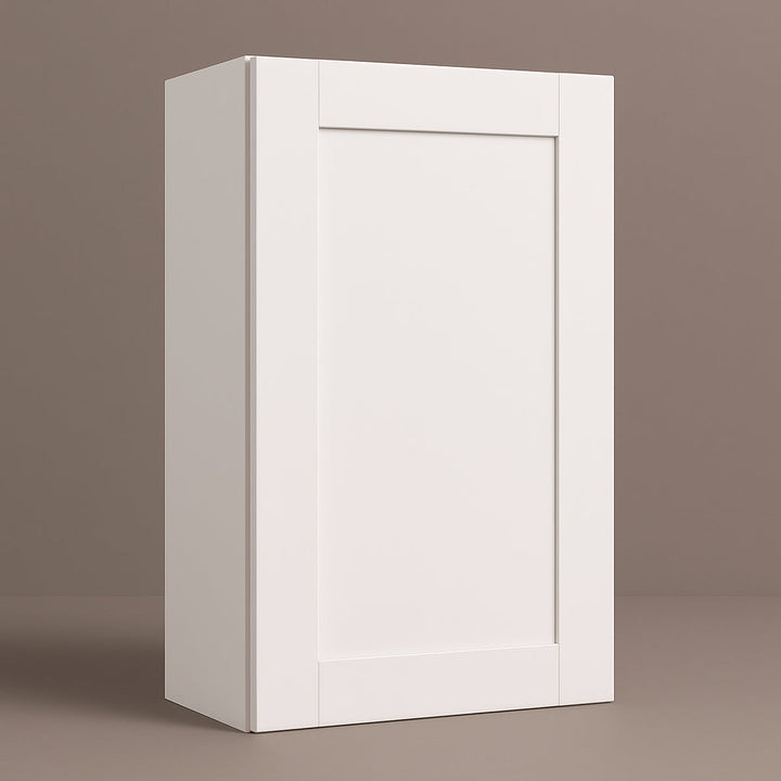 MILL'S PRIDE Richmond Verona White Shaker Wall Kitchen Cabinet - 15 in W x 12 in D x 42 in H