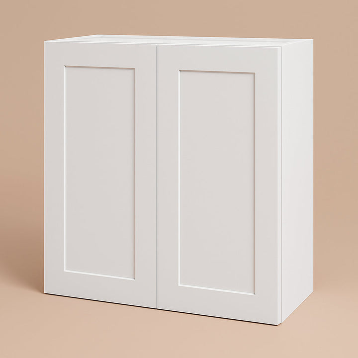 Design House Brookings Shaker 2-Door Wall Kitchen Cabinet in White
