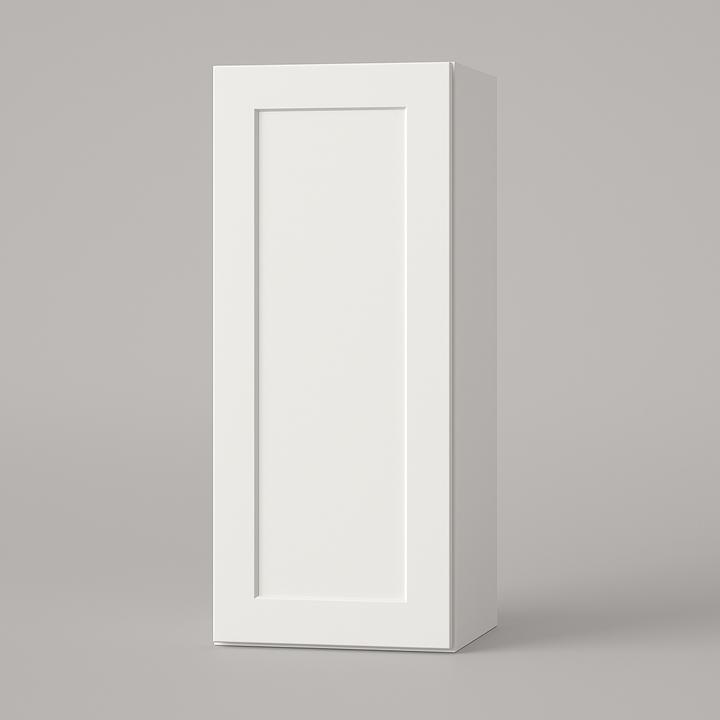 HOMLUX Ready to Assemble Wall Kitchen Cabinet in Shaker White, 15 in. W x 12 in. D x 36 in. H