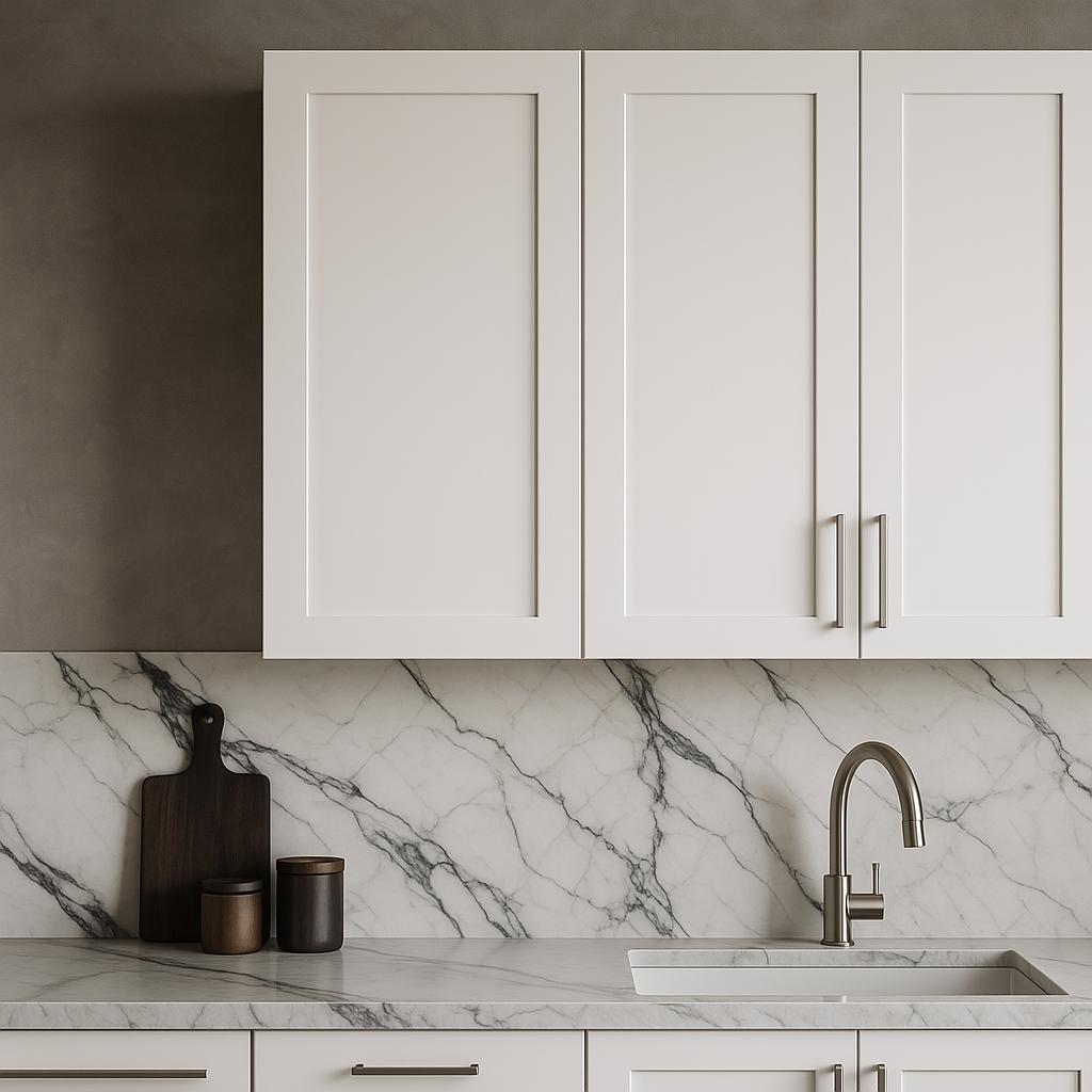 Cambridge Everest 21 in. White Shaker Wall Kitchen Cabinet