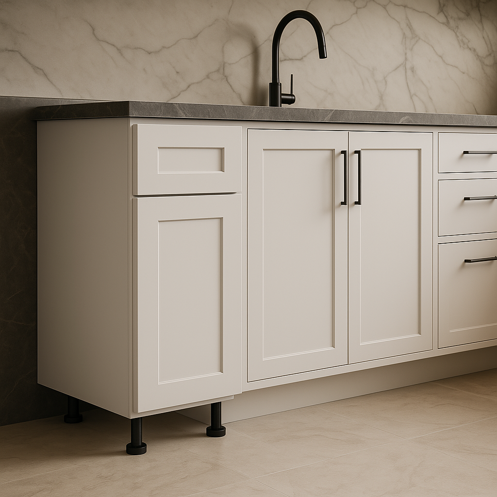 Cambridge Everest 18-inch White Shaker Base Kitchen Cabinet