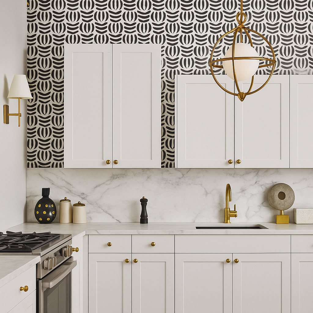 Cambridge Everest Shaker Wall Kitchen Cabinet, 27x12x36, White